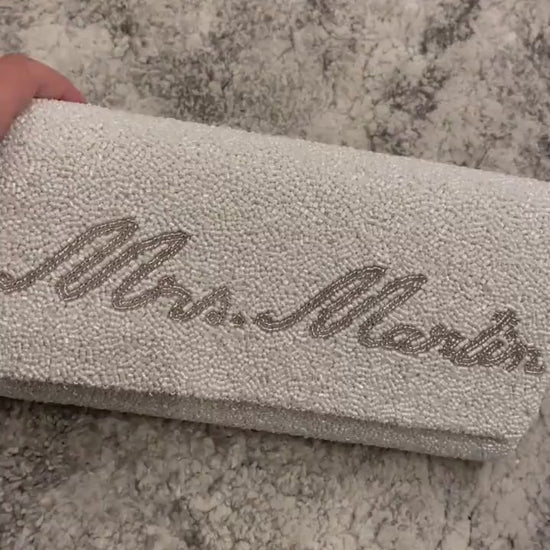 Custom beaded MAGA clutch, Donald Trump, President merch, make America great again,personalized purse, custom gift for her